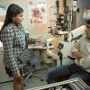 THE MINDY PROJECT:  Mindy (Mindy Kaling, L) takes Danny (Chris Messina, L) to the eye doctor in the "I Slipped"  episode of THE MINDY PROJECT airing Tuesday, Oct. 7 (9:30-10:00 PM ET/PT) on FOX.  ©2014 Fox Broadcasting Co.  Cr:  Isabella Vosmikova/FOX