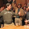 THE MINDY PROJECT: Peter (Adam Pally, R) puts his grudge against Jeremy (Ed Weeks, L) aside when he discovers that his colleague's beer pong skills could help him beat the reigning Dartmouth Alumni champion in the "The Devil Wears Lands' End" episode of THE MINDY PROJECT airing Tuesday, Oct. 14 (9:30-10:00 PM ET/PT) on FOX. ©2014 Fox Broadcasting Co. Cr: Adam Taylor / FOX