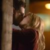 THE MOB DOCTOR: Franco (James Carpinello, L) and Grace (Jordana Spiro, R) share a kiss in the &quot;Fluid Dynamics&quot; episode of THE MOB DOCTOR airing Monday, Dec. 3 (9:01-10:00 PM ET/PT) on FOX. &#xa9;2012 Fox Broadcasting Co. CR: Nathan Bell/FOX