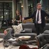 "Pilot"-- Oscar Madison reluctantly agrees to let Felix Unger, his uptight former college roommate, move in with him after the demise of both of their marriages, on the series premiere of THE ODD COUPLE, Monday, Feb. 19, 2015 (8:30-9:00 PM, ET/PT), on the CBS Television Network. Pictured L-R: Thomas Lennon as Felix Unger, Lindsay Sloane as Emily, and Matthew Perry as Oscar Madison Photo: Sonja Flemming/CBS ÃÂ©2014 CBS Broadcasting, Inc. All Rights Reserved