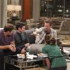 "Ghostwriter" -- Behind the scenes of the CBS series THE ODD COUPLE, scheduled to air on the CBS Television Network. Pictured L-R: Geoff Stults, Thomas Lennon, Matthew Perry, Lindsay Sloane, and Director Phil Lewis Photo: Sonja Flemming/CBS ÃÂ©2014 CBS Broadcasting, Inc. All Rights Reserved