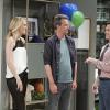 "The Birthday Party" - When Oscar realizes he\'s forgotten Felix\'s birthday, he pulls together a last minute surprise party in his honor, on THE ODD COUPLE, Monday, March 5, 2015 (8:30-9:00 PM, ET/PT), on the CBS Television Network. Pictured L-R: Leslie Bibb as Casey, Matthew Perry as Oscar Madison, and Thomas Lennon as Felix Unger Photo: Sonja Flemming/CBS ÃÂ©2014 CBS Broadcasting, Inc. All Rights Reserved