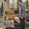 "The Blind Leading the Blind Date" -- When Dani reveals she\'s depressed that she\'ll be the only single one at her high school reunion, Oscar and Felix put their dating strategies to work to help her find a boyfriend, on THE ODD COUPLE, Thursday, March 12, 2015 (8:30-9:00 PM, ET/PT), on the CBS Television Network. Pictured L-R: Thomas Lennon as Felix Unger and Matthew Perry as Oscar Madison Photo: Darren Michaels/CBS ÃÂ©2014 CBS Broadcasting, Inc. All Rights Reserved