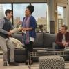 "The Blind Leading the Blind Date" -- When Dani reveals she\'s depressed that she\'ll be the only single one at her high school reunion, Oscar and Felix put their dating strategies to work to help her find a boyfriend, on THE ODD COUPLE, Thursday, March 12, 2015 (8:30-9:00 PM, ET/PT), on the CBS Television Network. Pictured L-R: Thomas Lennon as Felix Unger, Yvette Nicole Brown as Dani, and Matthew Perry as Oscar Madison Photo: Darren Michaels/CBS ÃÂ©2014 CBS Broadcasting, Inc. All Rights Reserved