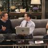 "Heal Thyself" -- Felix\'s hypochondria kicks into overdrive when Oscar starts dating the most important person in his life -- his doctor, on THE ODD COUPLE, Thursday, April 9, 2015 (8:30-9:00 PM, ET/PT), on the CBS Television Network. Pictured L-R: Matthew Perry as Oscar Madison, Thomas Lennon as Felix Unger, and Lindsay Sloane as Emily Photo: Michael Yarish/CBS ÃÂ©2014 CBS Broadcasting, Inc. All Rights Reserved
