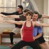 "Enlightening Strikes" -- When Felix substitute teaches a yoga class, his teaching style rubs Emily the wrong way.  Meanwhile, Oscar and Dani get trapped on a subway car which only adds to their frustration about living in the city.  Also, Murph asks Teddy to be his agent when he\'s approached to be the spokesperson for a Norwegian health supplement, on THE ODD COUPLE, Thursday, May 7(8:30-9:00 PM, ET/PT), on the CBS Television Network. Pictured L-R: Weird Al Yankovich as Steve, Lindsay Sloane as Emily, and Thomas Lennon as Felix Unger Photo: Michael Yarish/CBS ÃÂ©2014 CBS Broadcasting, Inc. All Rights Reserved