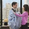 "The Audit Couple" --When the IRS decides to audit Oscar and his ex-wife Gaby, Felix offers to mediate between the contentious exes when he realizes that he might be the reason Oscar was audited in the first place on THE ODD COUPLE, Thursday, May 14 (8:31-9:01 PM, ET/PT), on the CBS Television Network. Pictured L-R: Thomas Lennon as Felix Unger and Lindsay Sloane as Emily Photo: Darren Michaels/CBS ÃÂ©2014 CBS Broadcasting, Inc. All Rights Reserved