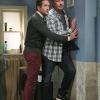 "All About Eavesdropping" --Oscar and Felix are so obsessed with eavesdropping on their neighbors upstairs, they try to subtly intervene and help them save their marriage.   Also, Emily and Dani\'s friendship is tested when they train together to race to the top of the Empire State Building, on the second season premiere of THE ODD COUPLE, Thursday, April 7, 2016 (8:30-9:00 PM, ET/PT), on the CBS Television Network.  Pictured L-R: Thomas Lennon as Felix Unger and Matthew Perry as Oscar Madison Photo: Cliff Lipson/CBS ÃÂ©2015 CBS Broadcasting, Inc. All Rights Reserved