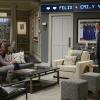 "Unger the Influence" -- With the help of Murph, Oscar decides to throw a big party when Felix finally agrees to spend the weekend away.   Also, Felix and Emily have their first sleepover, on THE ODD COUPLE, Thursday, April 14, 2016 (8:30-9:00 PM, ET/PT), on the CBS Television Network. Pictured L-R: Thomas Lennon as Felix Unger, Lindsay Sloane as Emily, and Matthew Perry as Oscar Madison Photo: Sonja Flemming/CBS ÃÂ©2015 CBS Broadcasting, Inc. All Rights Reserved