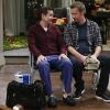 "Unger the Influence" -- With the help of Murph, Oscar decides to throw a big party when Felix finally agrees to spend the weekend away.   Also, Felix and Emily have their first sleepover, on THE ODD COUPLE, Thursday, April 14, 2016 (8:30-9:00 PM, ET/PT), on the CBS Television Network. Pictured L-R: Thomas Lennon as Felix Unger and Matthew Perry as Oscar Madison Photo: Sonja Flemming/CBS ÃÂ©2015 CBS Broadcasting, Inc. All Rights Reserved