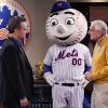 "Madison and Son" -- Oscar\'s dream comes true when he is asked to throw out the first pitch at the New York Mets game.  Also, Felix surprises Oscar and invites his father to be there for the big day, on THE ODD COUPLE, Thursday, April 28, 2016 (8:30-9:00 PM, ET/PT), on the CBS Television Network. Pictured L-R: Matthew Perry as Oscar Madison, Mr. Met as himself, and Garry Marshall as Walter Madison Photo: Cliff Lipson/CBSbÃÂ©2015 CBS Broadcasting, Inc. All Rights Reserved