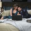 "London Calling" -- Oscar is forced to choose between his romantic plans with Charlotte (Teri Hatcher) and helping to save Felix\'s relationship as Emily decides to extend her stay in London and Felix starts to fall apart, on the third season premiere of THE ODD COUPLE, Monday, Oct. 17 (9:30-10:00 PM, ET/PT), on the CBS Television Network. Musical group Boyz II Men guest star as themselves. Pictured left to right: Teri Hatcher as Charlotte, and Thomas Lennon as Felix Unger. Photo: Sonja Flemming/CBS ÃÂ© 2016 CBS Television Network. All Rights Reserved.