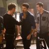 The Originals -- "Gonna Set Your Flag on Fire" -- Image Number: OR210a_0115.jpg -- Pictured (L-R): Joseph Morgan as Klaus (back to camera) and Steven Krueger as Josh -- Photo: Bob Mahoney/The CW -- ÃÂ© 2015 The CW Network, LLC. All rights reserved.