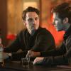 The Originals -- "They All Asked for You" -- Image Number: OR215b_0169.jpg -- Pictured: Colin Woodell as Aiden and Joseph Morgan as Klaus -- Photo: Quantrell Colbert/The CW -- ÃÂ© 2015 The CW Network, LLC. All rights reserved.