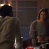 The Originals -- "Ashes to Ashes" Image Number: OG222a_0122.jpg -- Pictured (L-R): Yusuf Gatewood as Vincent (back to camera) and Danielle Campbell as Davina -- Photo Credit: Annette Brown/The CW -- ÃÂ© 2015 The CW Network.  All Rights Reserved.