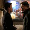The Originals -- "For The Next Millennium" -- Image Number: OG301b_0143.jpg -- Pictured (L-R): Andrew Lees as Lucien and Joseph Morgan as Klaus -- Photo: Quantrell Colbert/The CW -- ÃÂ© 2015 The CW Network, LLC. All rights reserved.