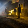 The Originals -- "A Streetcar Named Desire" -- Image Number: OG314a_0042.jpg -- Pictured (L-R): Joseph Morgan as Klaus, Daniel Gillies as Elijah and Tracy Ifeachor as Aya -- Photo: Annette Brown/The CW -- ÃÂ© 2016 The CW Network, LLC. All rights reserved.