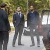 The Originals -- "Voodoo In My Blood" -- Image Number: OR408b_0193.jpg -- Pictured (L-R): Matt Davis as Alaric, Daniel Gillies as Elijah and Charles Michael Davis as Marcel  -- Photo: Bob Mahoney/The CW -- ÃÂ© 2017 The CW Network, LLC. All rights reserved.