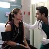 THE RESIDENT:  L-R:  Guest star Shazi Raja and Manish Dayal in the "Out for Blood" episode of THE RESIDENT airing Tuesday, Dec. 3 (8:00-9:00 PM ET/PT) on FOX. ©2019 Fox Media LLC Cr: Guy D'Alema/FOX