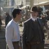 Pierce Brosnan as Eli McCullough, Henry Garrett as Pete McCullough - The Son _ Season 2, Episode 1 - Photo Credit: Van Redin/AMC