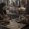 Paola Nunez as Maria Garcia, Eduardo Renteria as Pawn Broker - The Son _ Season 2, Episode 2 - Photo Credit: Van Redin/AMC