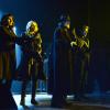 THE STRAIN "The Master" -- Episode 13 (Airs Sunday; October 5; 10:00 pm e/p) -- Pictured: (L-R) Mia Maestro as Nora Martinez, Ruta Gedmintas as Dutch Velders, David Bradley as Abraham Setrakian, Corey Stoll as Ephraim Goodweather. CR: Michael Gibson/FX