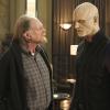 THE STRAIN -- "White Light" -- Episode 308 -- (Airs Sunday, October 16, 10:00 pm e/p) Pictured: (l-r) David Bradley as Abraham Setrakian, Rupert Penry-Jones as Quinlan. CR: Michael Gibson/FX