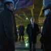 THE STRAIN -- "White Light" -- Episode 308 -- (Airs Sunday, October 16, 10:00 pm e/p) Pictured: (l-r) Kevin Durand as Vasily Fet, Dwain Murphy as Duncan, Jonathan Hyde as Eldritch Palmer, David Bradley as Abraham Setrakian. CR: Michael Gibson/FX