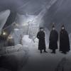 Ciarán Hinds as John Franklin, Tobias Menzies as James Fitzjames, Jared Harris as Francis Crozier - The Terror _ Season 1, Gallery - Photo Credit: Nadav Kander/AMC