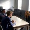 THE X-FILES:  L-R:  Guest star Benjamin Wilkinson, guest star Jared Ager Foster, Gillian Anderson and David Duchovny in the "This" season premiere episode of THE X-FILES airing Wednesday, Jan. 3 (8:00-9:00 PM ET/PT) on FOX. ©2017 Fox Broadcasting Co. Cr:  Shane Harvey/FOX