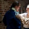 Ben Talmadge (Seth Numrich) and Abraham Woodhull (Jamie Bell) - TURN _ Season 1, Episode 1 - Photo Credit: Antony Platt/AMC