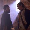 Daniel Henshall as Caleb Brewster and Seth Numrich as Ben Talmadge - Turn _ Season 1, Episode 2 - Photo Credit: Antony Platt/AMC