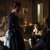 Meegan Warner as Mary Woodhull, Jamie Bell as Abe Woodhull, Daniel Henshall as Caleb Brewster; group - TURN: Washington's Spies _ Season 4, Episode 1 - Photo Credit: Antony Platt/AMC