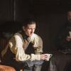 Jamie Bell as Abe Woodhull, Daniel Henshall as Caleb Brewster; group - TURN: Washington's Spies _ Season 4, Episode 1 - Photo Credit: Antony Platt/AMC