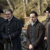 Seth Numrich as Ben Tallmadge, Jamie Bell as Abe Woodhull, Kevin McNally as Richard Woodhull - TURN: Washington's Spies _ Season 4, Episode 3 - Photo Credit: Antony Platt/AMC