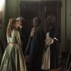 BTS, Ksenia Solo as Peggy Shippen, Idara Victor as Abigail - TURN: Washington's Spies _ Season 4, Episode 3 - Photo Credit: Antony Platt/AMC