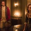 Owain Yeoman as Benedict Arnold, Ksenia Solo as Peggy Shippen; group - TURN: Washington's Spies _ Season 4, Episode 3 - Photo Credit: Antony Platt/AMC