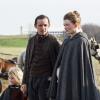 Jamie Bell as Abe Woodhull, Meegan Warner as Mary Woodhull - TURN: Washington's Spies _ Season 4, Episode 4 - Photo Credit: Antony Platt/AMC