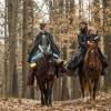 Meegan Warner as Mary Woodhull, Daniel Henshall as Caleb Brewster, Cabell Chase as Thomas Woodhull - TURN: Washington's Spies _ Season 4, Episode 5 - Photo Credit: Antony Platt/AMC