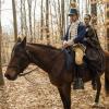 Seth Numrich as Ben Tallmadge, Heather Lind as Anna Strong - TURN: Washington's Spies _ Season 4, Episode 5 - Photo Credit: Antony Platt/AMC