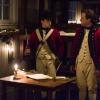 Jamie Bell as Abraham Woodhull, Dylan Saunders as Joseph Sturridge - TURN: Washington's Spies _ Season 4, Episode 7 - Photo Credit: Antony Platt/AMC