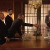 TYRANT -- "What the World Needs Now" -- Episode 105 (Airs Tuesday, July 27, 10:00 pm e/p -- Pictured: (L-R) Salim Daw as Yussef, Ashraf Barhom as Jamal, Adam Rayhner as Barry, Mohammad Bakri as Sheik Rashid -- CR: Vered Adir/FX