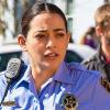 "The Fire"--   While the residents of ChesterÃ¢ÂÂs Mill face the uncertainty of life in the dome, panic is heightened when a house goes up in flames and their fire department is outside of the dome, on UNDER THE DOME, Monday, July 1 (10:00-11:00 PM, ET/PT) on the CBS Television Network.  Pictured: L-R Natalie Martinez as Deputy Linda and Mike Vogel  as Dale Ã¢ÂÂBarbieÃ¢ÂÂ Barbara. Photo: Michael Tackett/ÃÂ©2013 CBS Broadcasting Inc.All Rights Reserved.