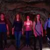 "Going Home" -- When Barbie descends into the unknown abyss in the mysterious tunnel to look for Sam, he discovers a world that is familiar but filled with unanswered questions, on UNDER THE DOME, Monday, August 11 (10:00-11:00 PM, ET/PT) on the CBS Television Network. Pictured (L-R) Colin Ford  as Joe McAlister, Rachelle Lefevre     as Julia Shumway, Grace Victoria Cox as Melanie, Mackenzie Lintz     as Norrie Calvert-Hill and Alexander Koch as Junior Rennie Photo: Best Possible Screen Grab/CBSÃÂ©2014 CBS Broadcasting Inc. All Rights Reserved.