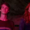 "Going Home" -- When Barbie descends into the unknown abyss in the mysterious tunnel to look for Sam, he discovers a world that is familiar but filled with unanswered questions, on UNDER THE DOME, Monday, August 11 (10:00-11:00 PM, ET/PT) on the CBS Television Network. Pictured (L-R) Colin Ford  as Joe McAlister and Rachelle Lefevre     as Julia Shumway,  Photo: Best Possible Screen Grab/CBSÃÂ©2014 CBS Broadcasting Inc. All Rights Reserved.