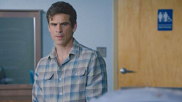 "Awakening" -- When Barbie enlists his father\'s help to reach out to Julia, he realizes that Don may know more about the Dome than he is letting on. Meanwhile, Big Jim appoints himself sheriff of Chester\'s Mill, on UNDER THE DOME, Monday, August 18 (10:00-11:00 PM, ET/PT) on the CBS Television Network.    Pictured Eddie Cahill as Sam Verdreaux Photo: Best Possible Screen grab/CBS2014 CBS Broadcasting Inc. All Rights Reserved.