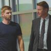 "Awakening" -- When Barbie (left, Mike Vogel) enlists his father\'s (right,  Brett Cullen) help to reach out to Julia, he realizes that Don may know more about the Dome than he is letting on. Meanwhile, Big Jim appoints himself sheriff of Chester\'s Mill, on UNDER THE DOME, Monday, August 18 (10:00-11:00 PM, ET/PT) on the CBS Television Network.     Photo: Best Possible Screen grab/CBS2014 CBS Broadcasting Inc. All Rights Reserved.