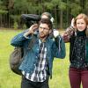 "Black Ice" -- When temperatures begin to plunge, Sam and Rebecca spring into action to try to save the residents of Chester\'s Mill. Meanwhile, Barbie risks his own life in order to save Julia after a terrible accident, Monday, Sept. 8 (10:00-11:00 PM, ET/PT) on the CBS Television Network.  Pictured  (L-R)  Colin Ford  as Joe McAlister, Max Ehrich  as Hunter and Mackenzie Lintz  as Norrie Calvert-Hill  Photo: Brownie Harris/CBSÃÂ©2014 CBS Broadcasting Inc. All Rights Reserved.