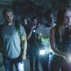 "Go Now" -- A potential exit from the Dome is revealed just as the walls begin closing in on those trapped in Chester\'s Mill, on the season finale of UNDER THE DOME, Monday, Sept. 22 (10:00-11:00 PM, ET/PT), on the CBS Television Network.  Pictured (L-R) Mike Vogel Dale "Barbie" Barbara Max Ehrich as Hunter Aisha Hinds as  Carolyn Hill  and Mackenzie Lintz as Norrie Calvert-Hill  Photo:  Best Possible Screen Grab/CBSÃÂ©2014 CBS Broadcasting Inc. All Rights Reserved.