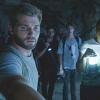 "Go Now" -- A potential exit from the Dome is revealed just as the walls begin closing in on those trapped in Chester\'s Mill, on the season finale of UNDER THE DOME, Monday, Sept. 22 (10:00-11:00 PM, ET/PT), on the CBS Television Network.  Pictured (L-R) Mike Vogel Dale "Barbie" Barbara, Max Ehrich as Hunter, Colin Ford as Joe McAlister,  Aisha Hinds as  Carolyn Hill  and Mackenzie Lintz as Norrie Calvert-Hill  Photo:  Best Possible Screen Grab/CBSÃÂ©2014 CBS Broadcasting Inc. All Rights Reserved.